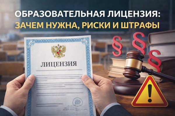 Образовательная лицензия: зачем нужна, риски и штрафы 2026